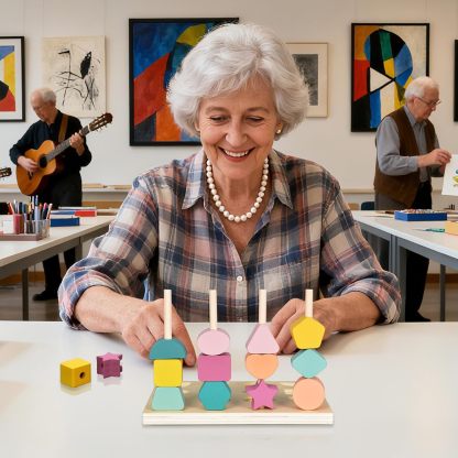 Montessori Beads Sequencing Wooden Toy