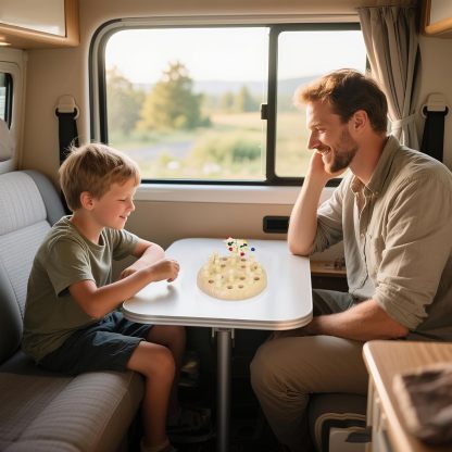 Wooden Color Memory Chess