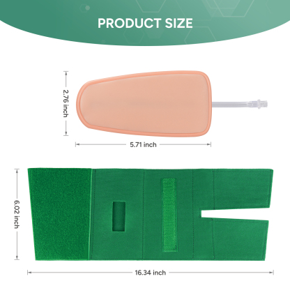 IV, IM, ID Pads With Size Illustration