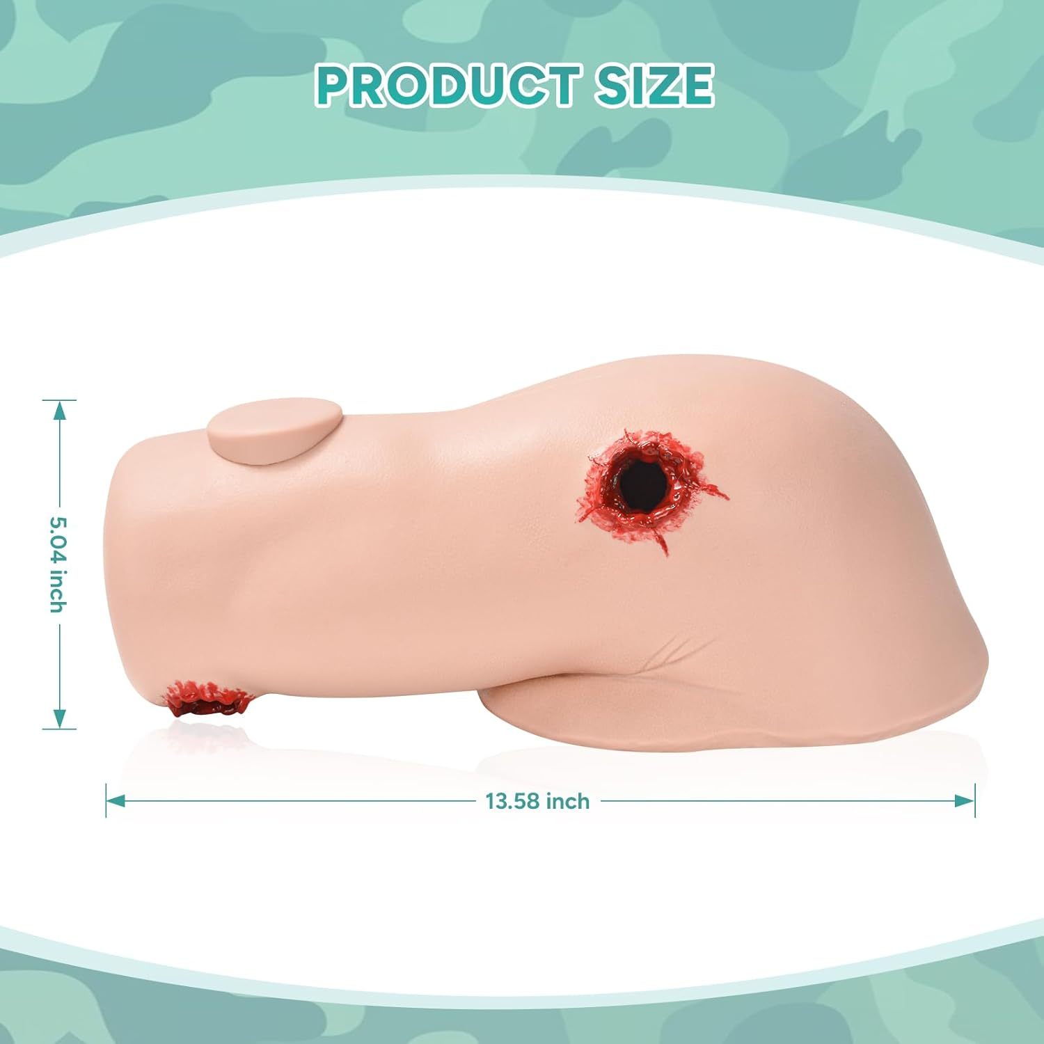 The Product Size of Gunshot Wound Shoulder Simulator