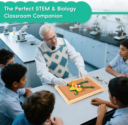 Crochet Dissection Frog Model for Science Education