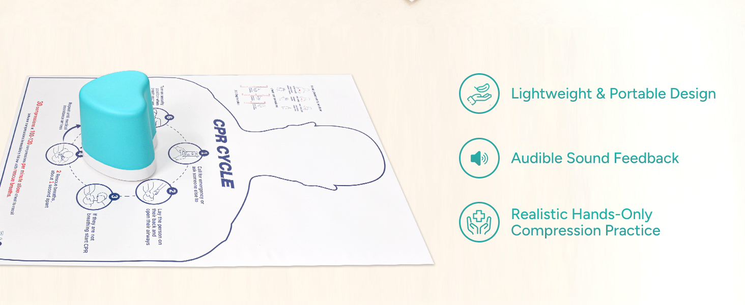 CPR Chest Compression Training Model with Feedback Feature