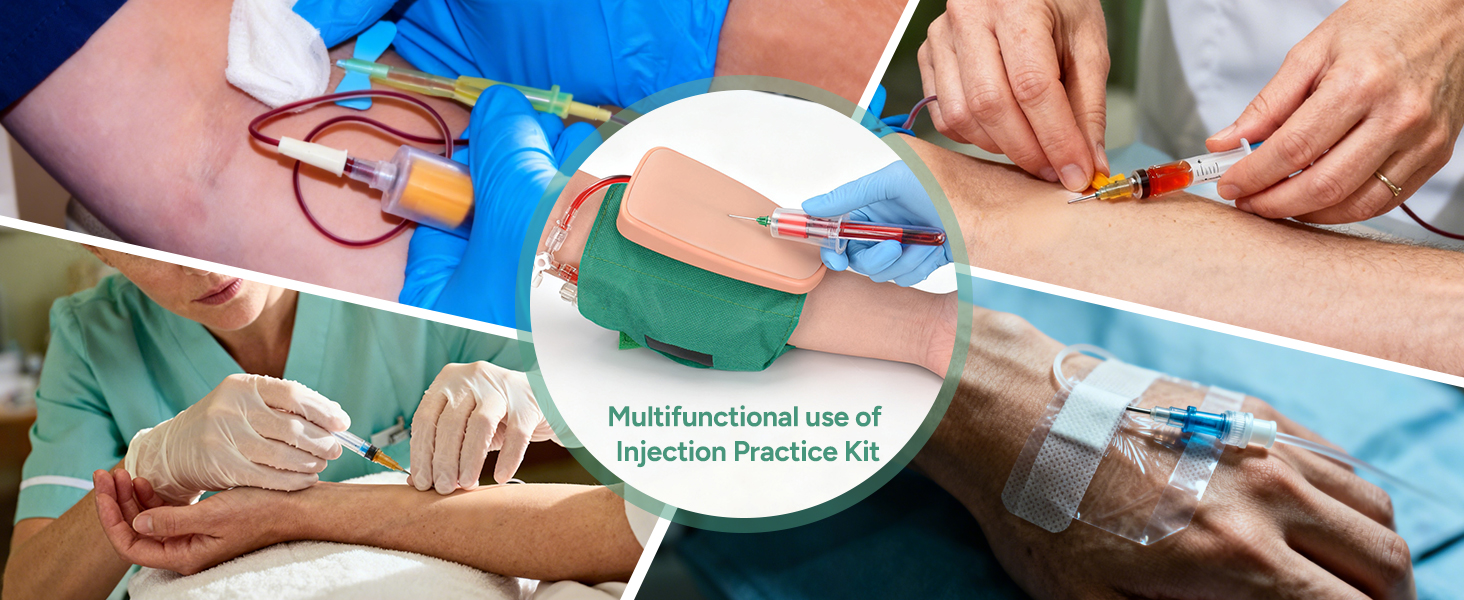 IV IM ID Injection Training Kit for Clinical Education