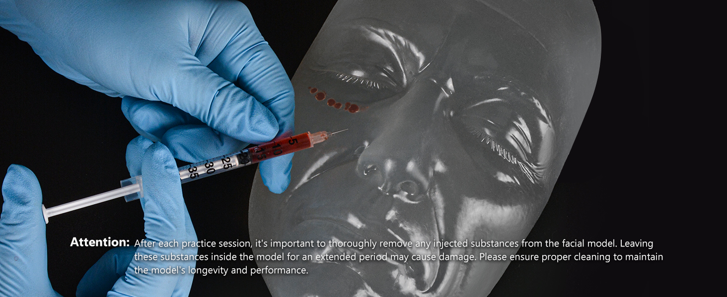 Injection Training Mannequin Transparent Design