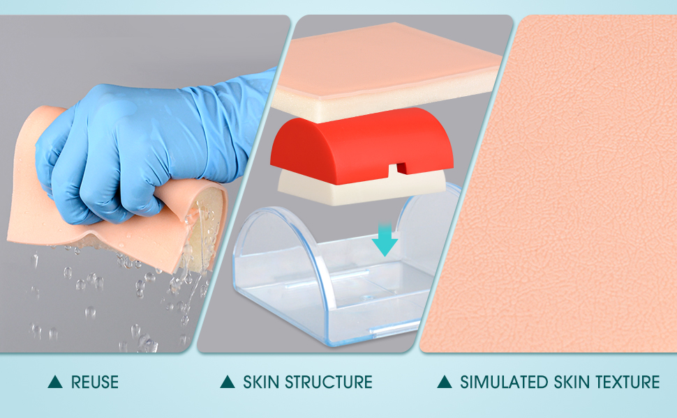 Multi Layer Anatomy Injection Practice Pad