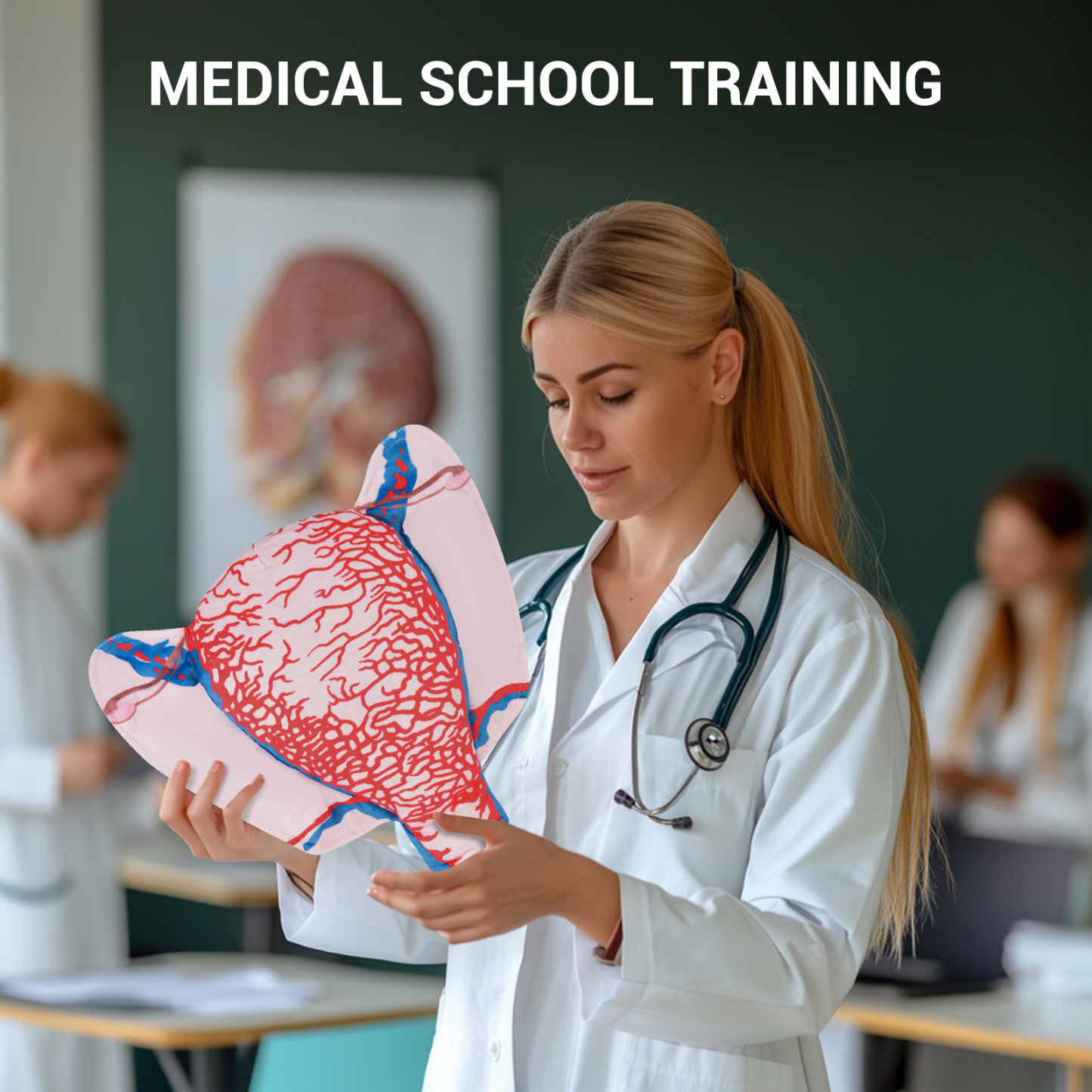 Pregnant Uterus Fabric Model