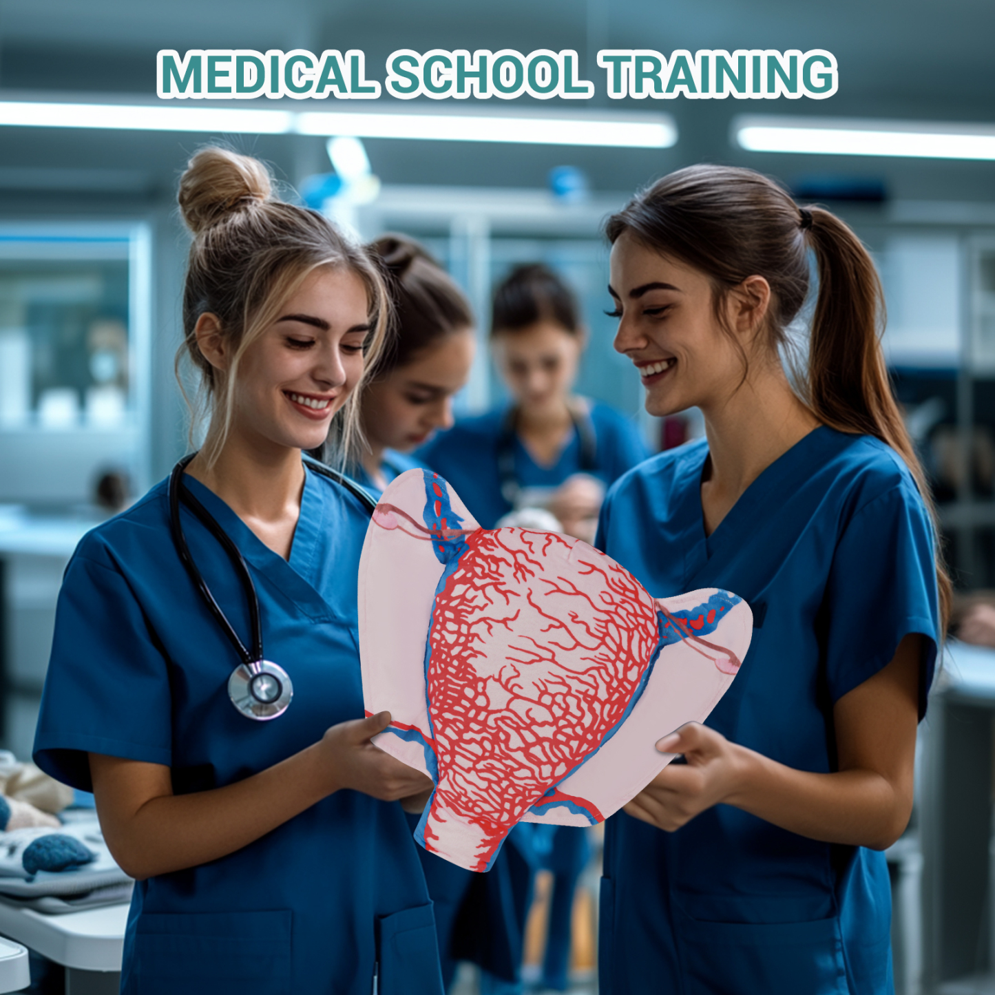 Soft Handmade Uterus Model For Obstetric Training