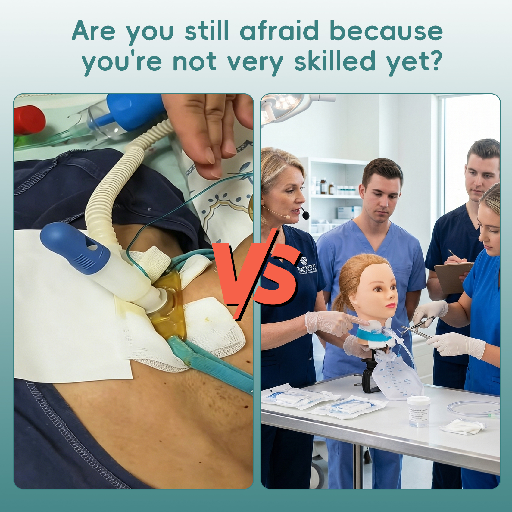 Female Trach Care & NG Tube Simulator
