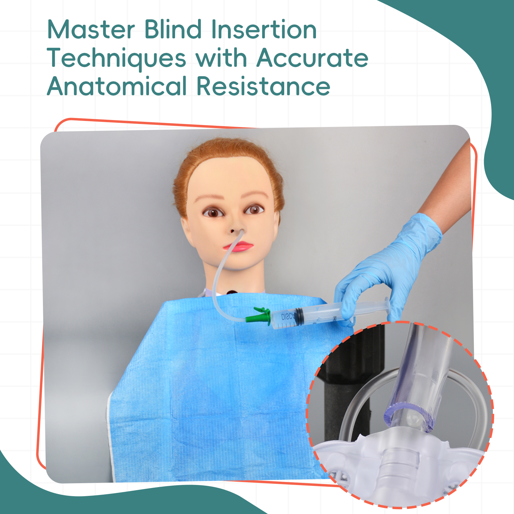 Female Trach Care & NG Tube Simulator