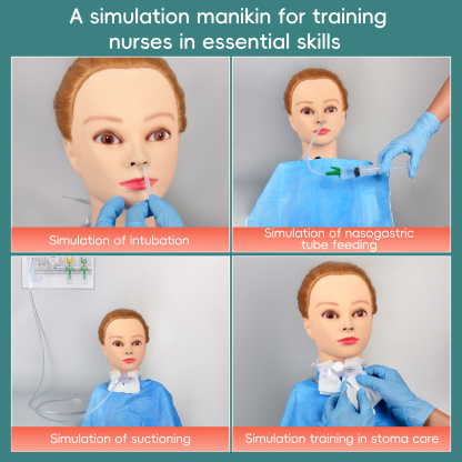 Female Trach Care & NG Tube Simulator