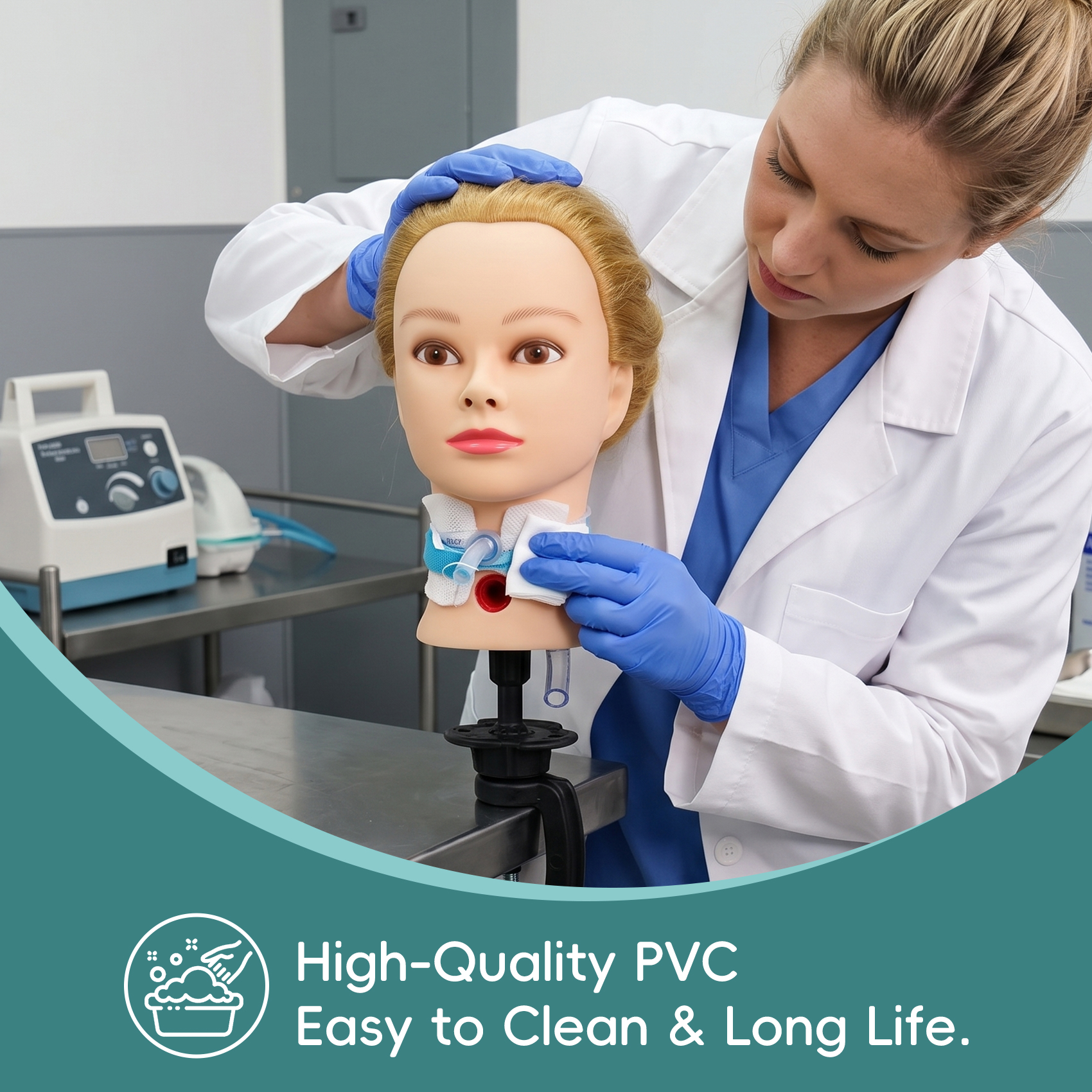 Female Trach Care & NG Tube Simulator