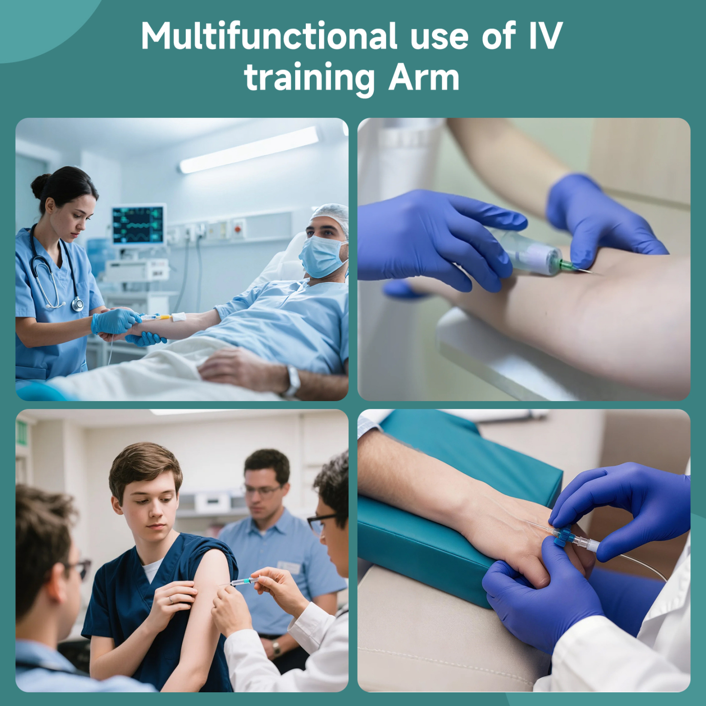 Phlebotomy Practice Kit with IV Practice Arm