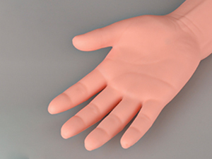 Realistic Hand Skin Texture With Fine Wrinkle Details