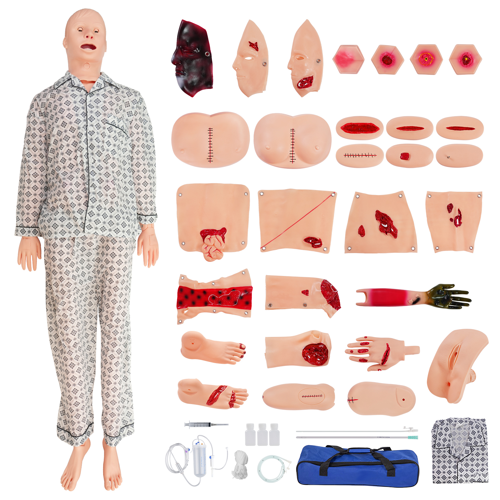 Multi-Functional Full Body Nursing Mannequin