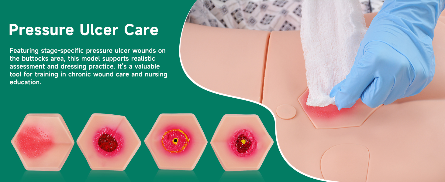 Life-Size Full Body Medical Training Manikin