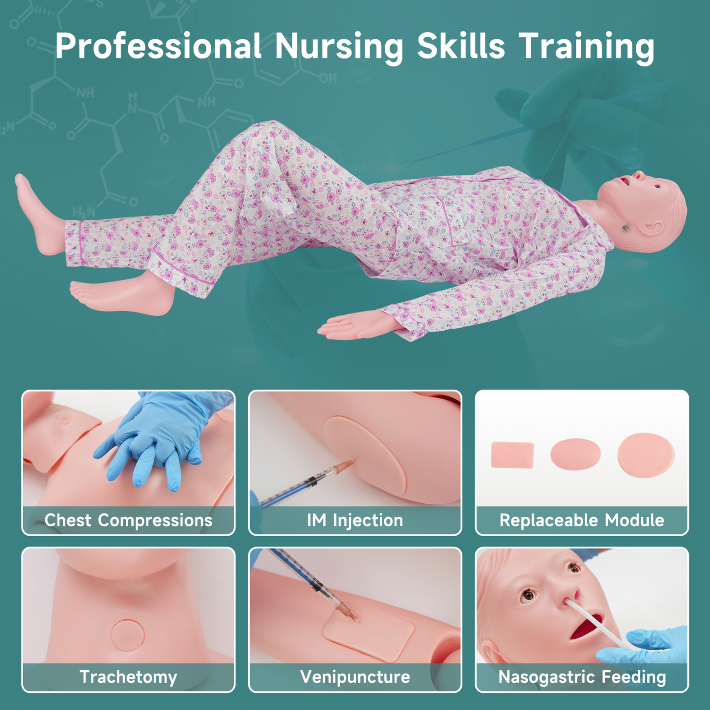 Medical Training Manikin (Female Version)