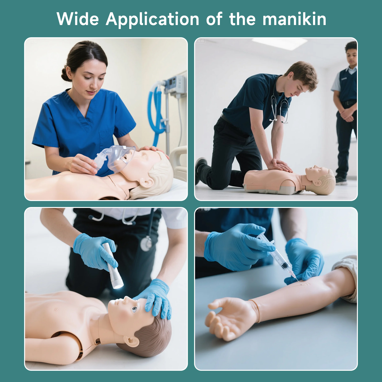 Medical Training Manikin (Female Version)
