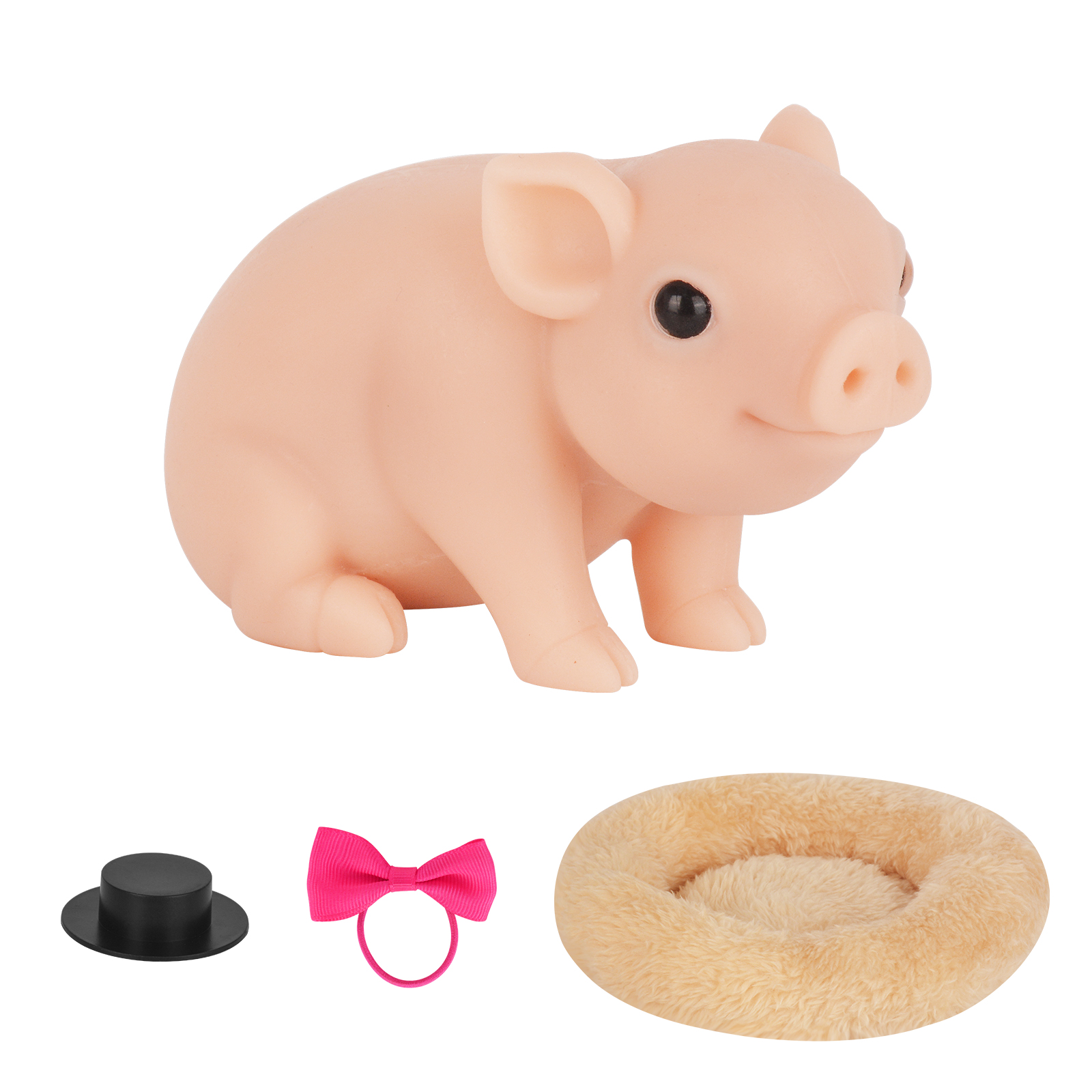 Realistic Silicone Reborn Pig Animal Doll Toy