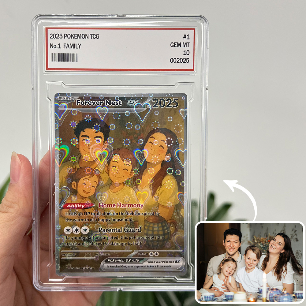 Custom Anime Family Pokecard V/Vmax/VSTAR/EX/GX Card