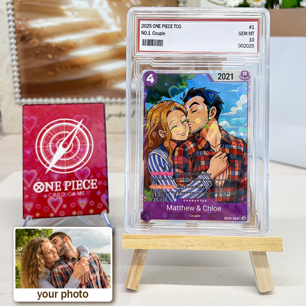 Custom Anime One Piece TCG Card For Couples