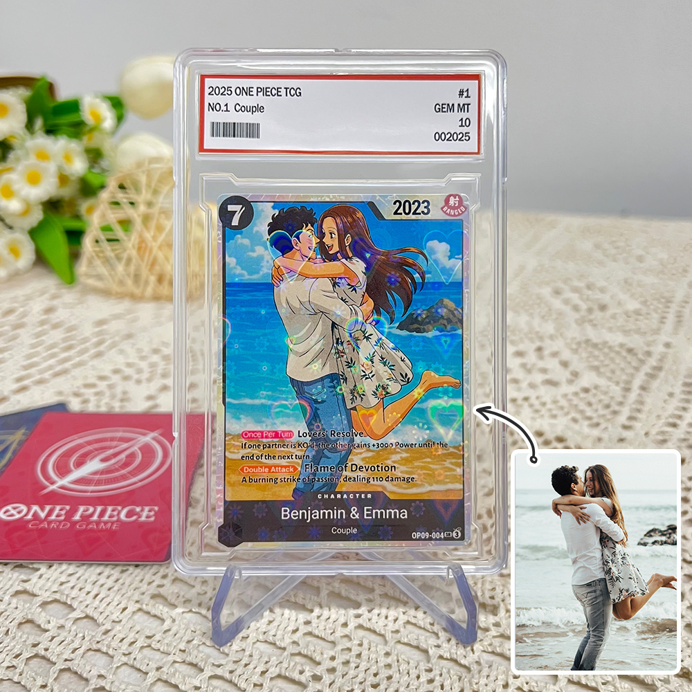 Custom Anime One Piece TCG Card For Couples