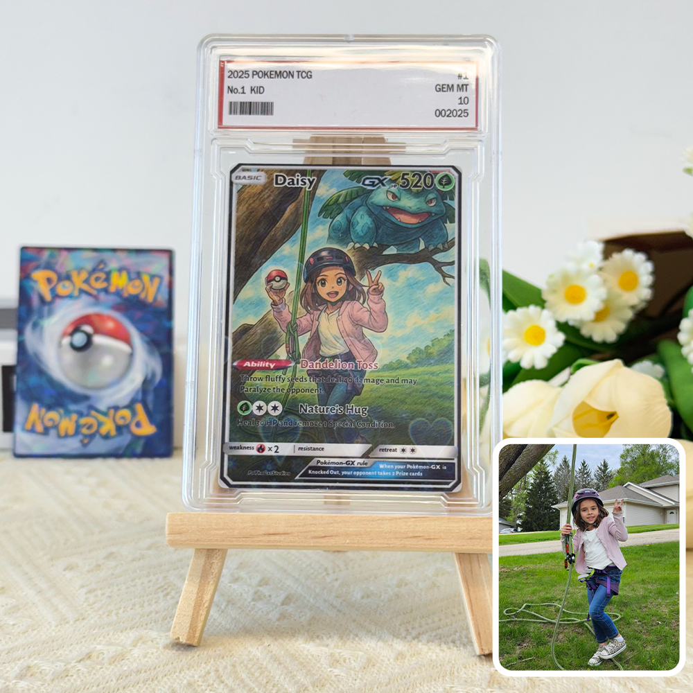 Custom Anime Kid Pokecard V/Vmax/VSTAR/EX/GX Card