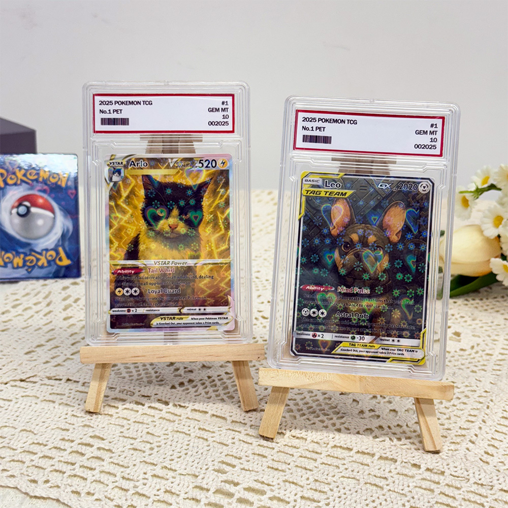 Custom Anime Pet Pokecard V/Vmax/VSTAR/EX/GX/TRAINER  Card