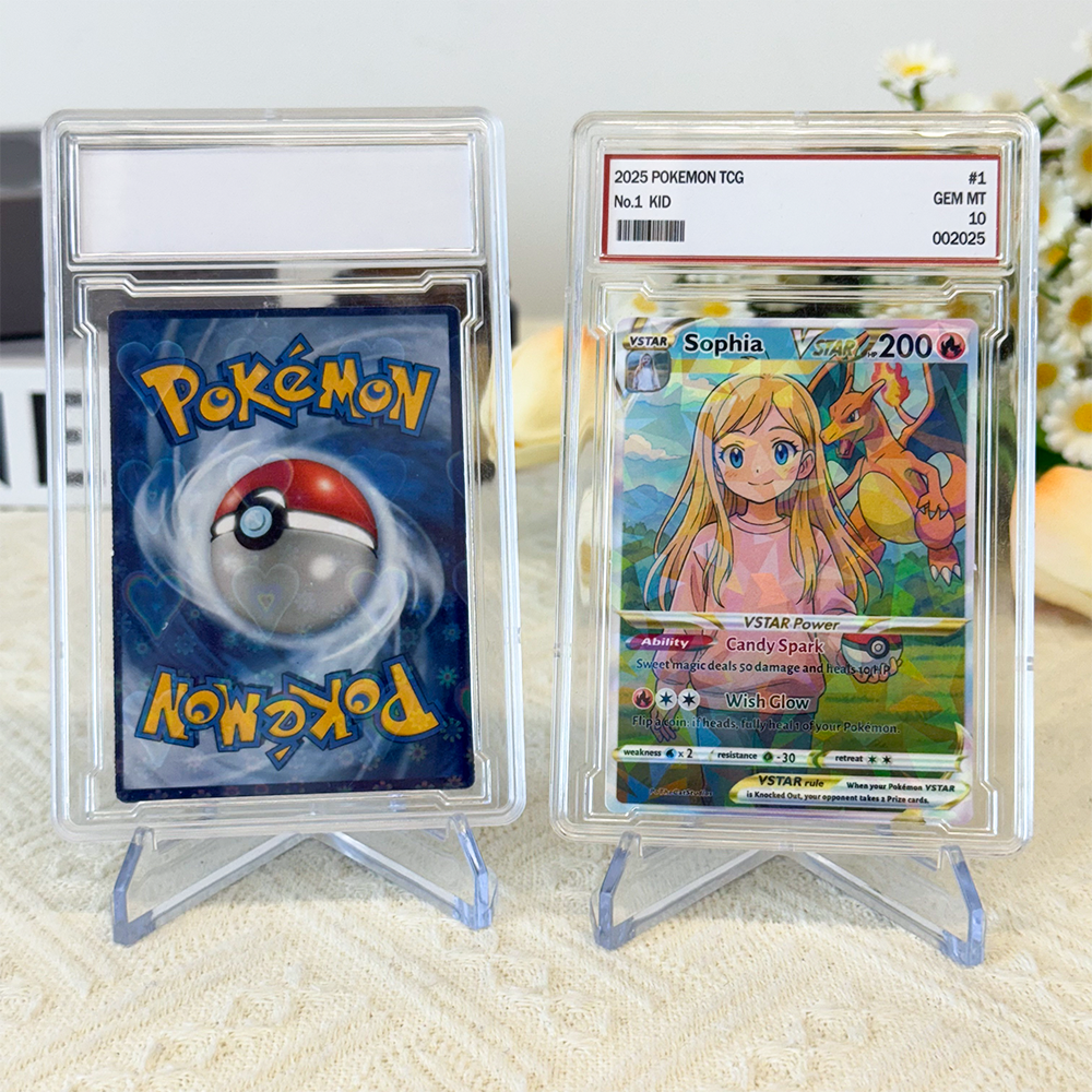 Custom Anime Kid Pokecard V/Vmax/VSTAR/EX/GX Card