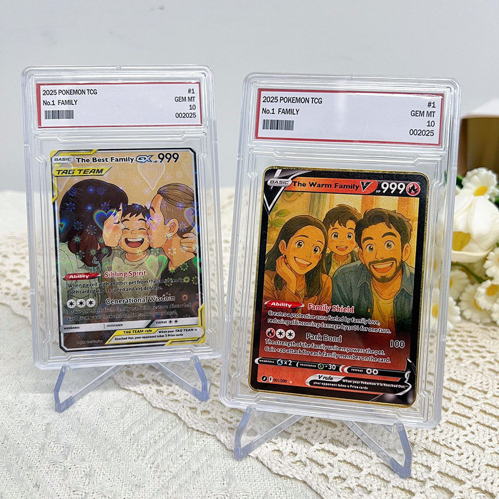 Custom Anime Family Pokecard V/Vmax/VSTAR/EX/GX Card