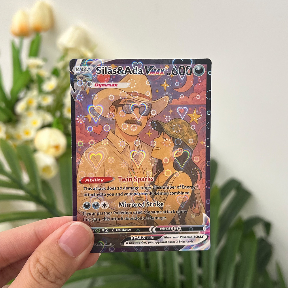 Custom Anime Pokecard For Couples