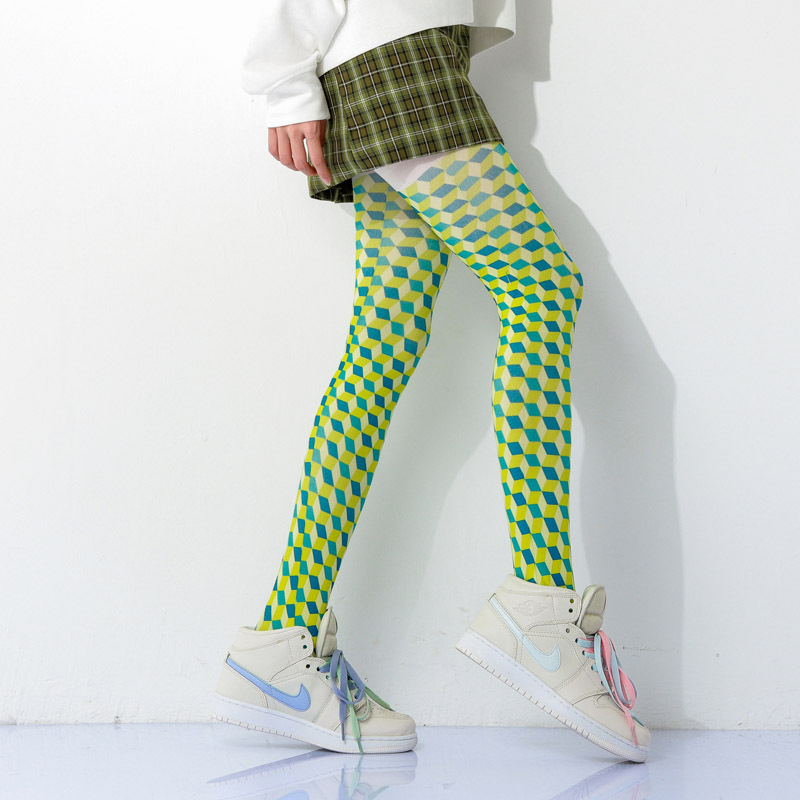 Funky tights,cool patterned tights,unique tights for women