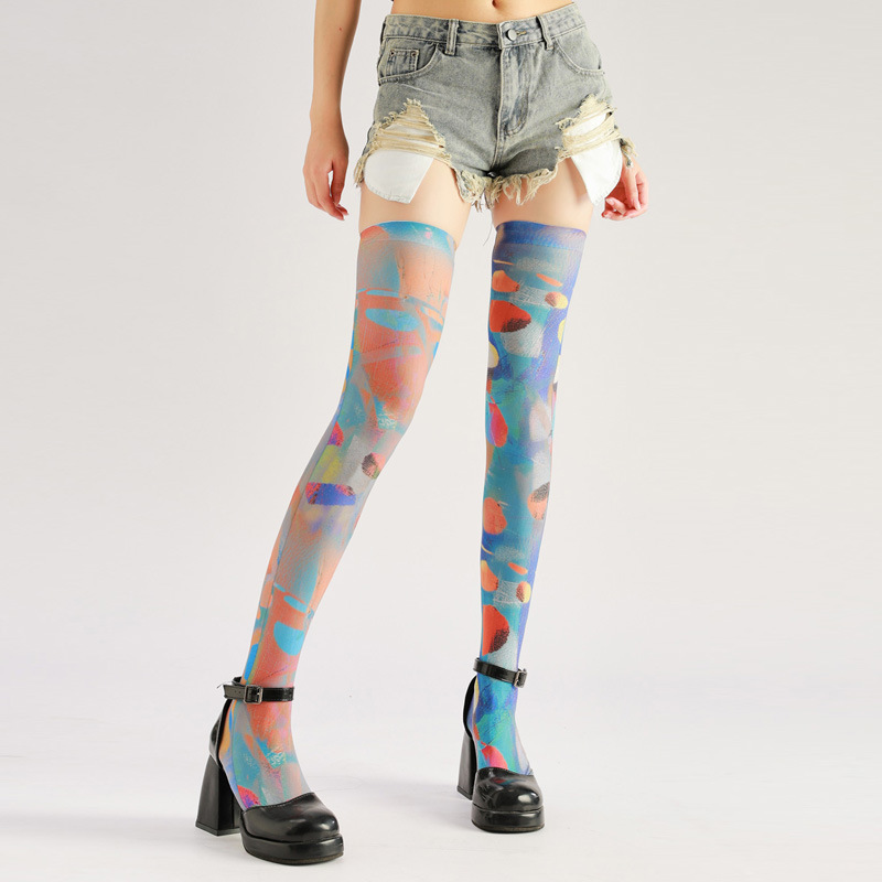 Funky tights,cool patterned tights,unique tights for women