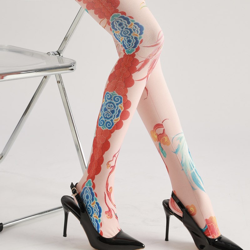 Funky tights,cool patterned tights,unique tights for women
