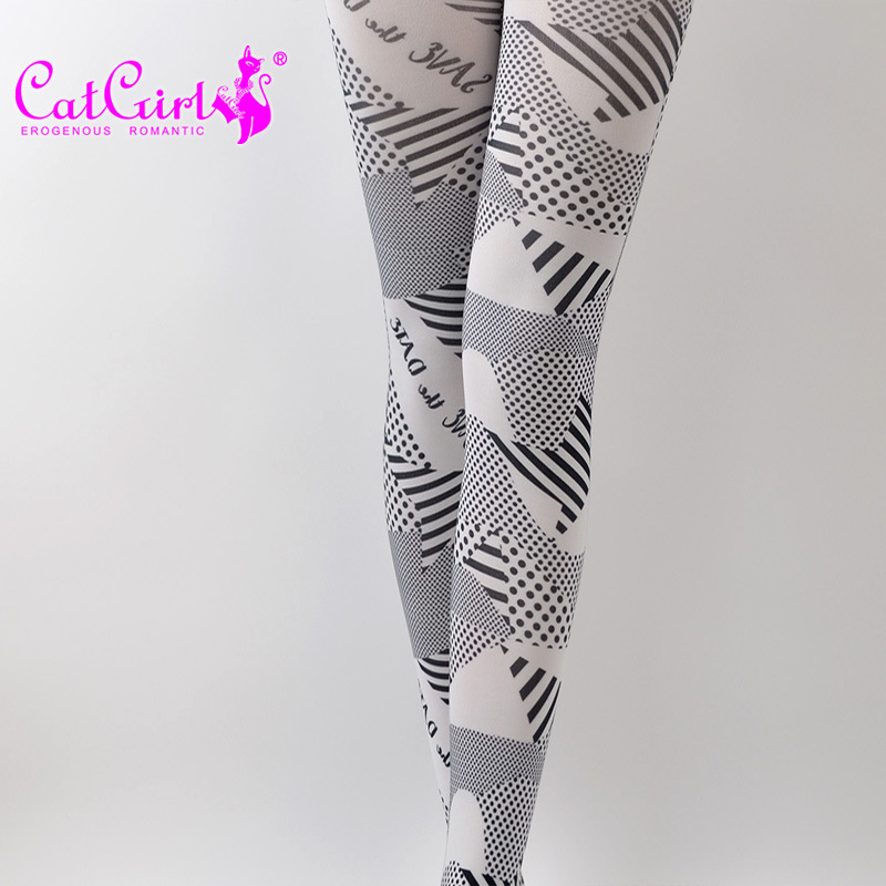 Funky tights,cool patterned tights,unique tights for women