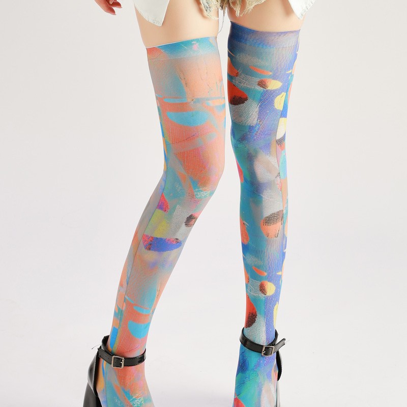Funky tights,cool patterned tights,unique tights for women