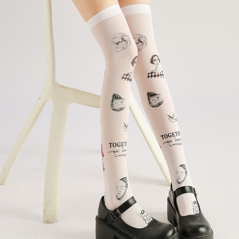 Pattern Tights - Fashionable and Eye-catching, Soft and Skin-friendly