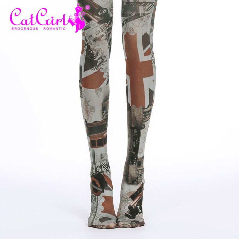 Funky tights,cool patterned tights,unique tights for women