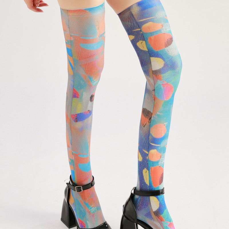 Funky tights,cool patterned tights,unique tights for women