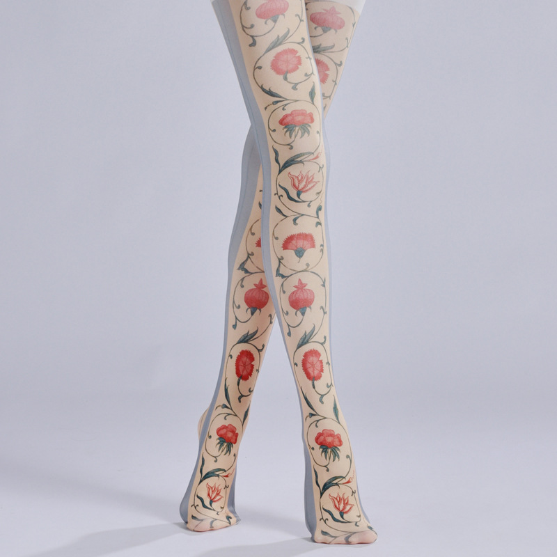 Funky tights,cool patterned tights,unique tights for women