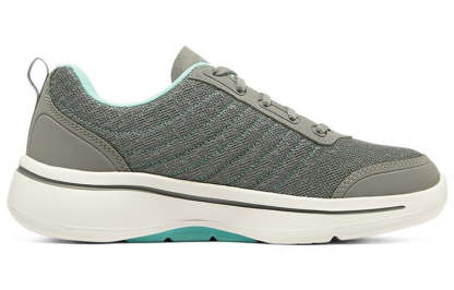 (WMNS) Skecththers Go Walk Arch Fit-True Vision 'Gray Blue' 124484-GYLB