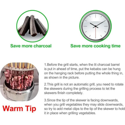 Portable smokeless oven