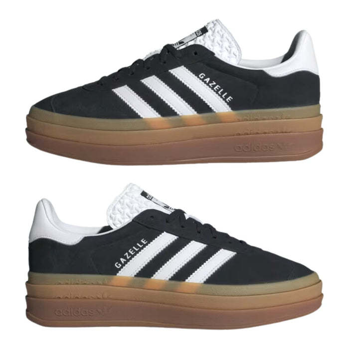 adithtdas Women's Gazelle Bold Core Black/Cloud White/Gum