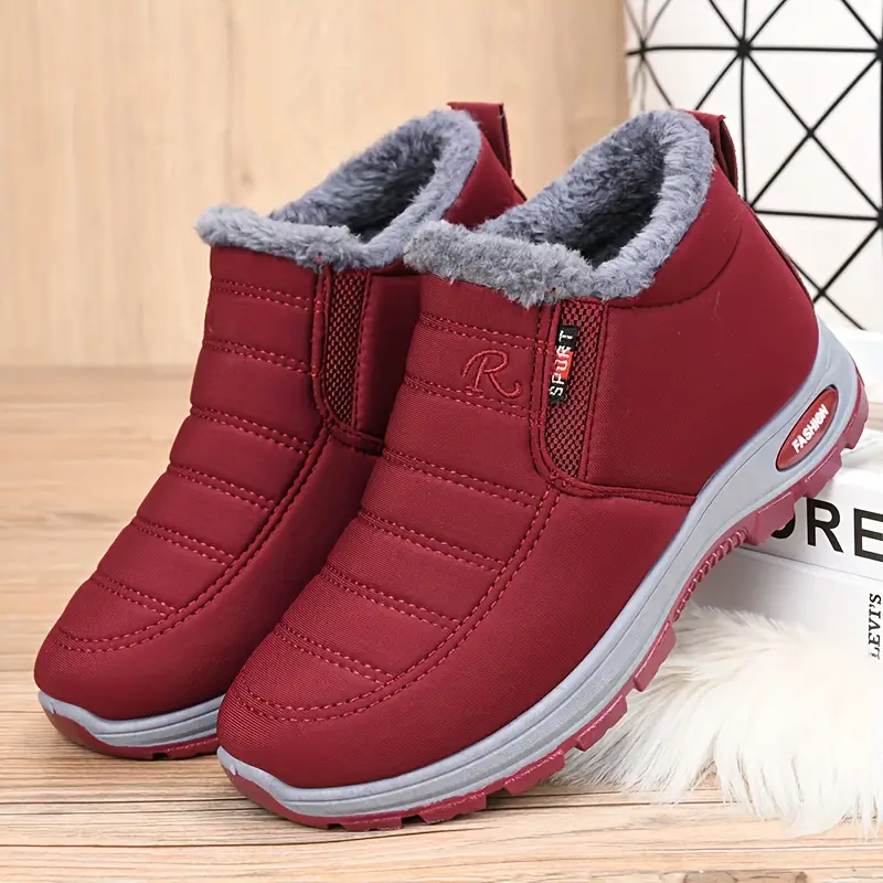 Women's Winter Plush Warm & Waterproof & Anti-slip Orthopedic Shoes (HOT SALE !!!-50% OFF)