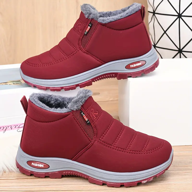 Women's Winter Plush Warm & Waterproof & Anti-slip Orthopedic Shoes (HOT SALE !!!-50% OFF)