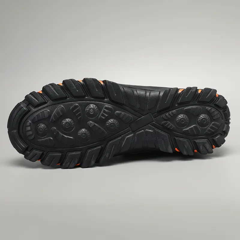 plus size mens trendy low top durable hiking boots comfy non slip lace up shoes for mens outdoor activities men s shoes 5