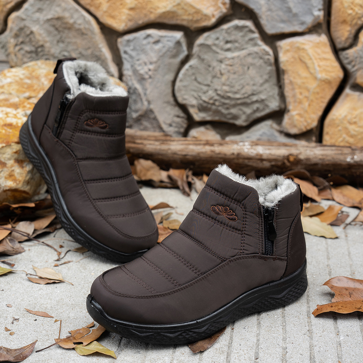 Women’s Insulated Snow Boots – Waterproof, Non-Slip & Fur Lined