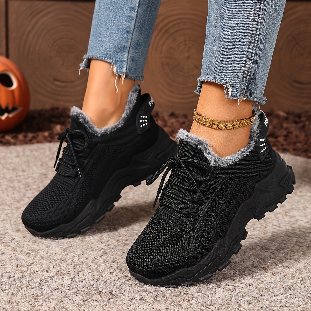 Orthopedic Warm Fleece-lined Cotton Sneakers ( Buy 2 free shipping )