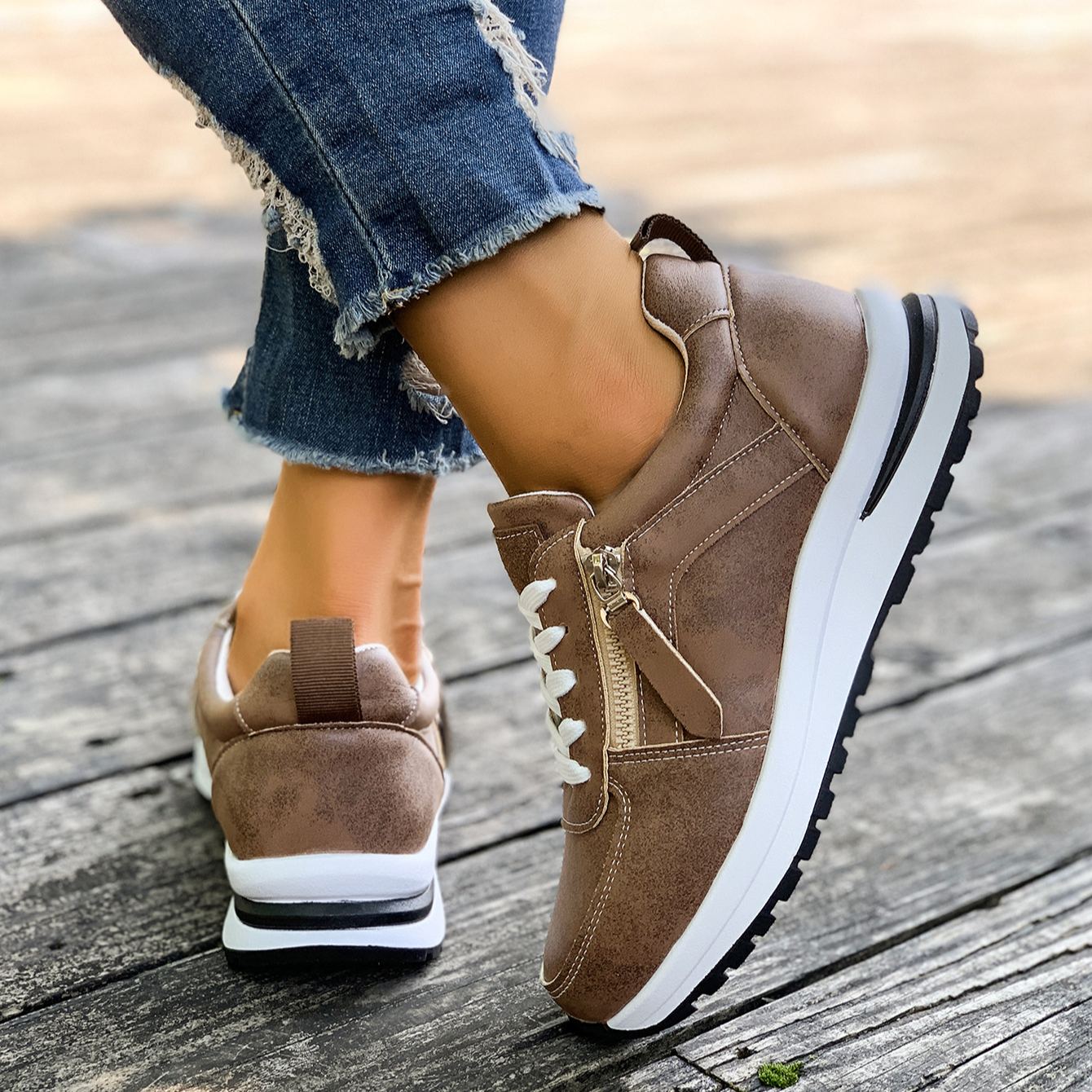 🔥Clearance Sale 60% OFF - Waterproof Orthopedic Comfortable Sneakers