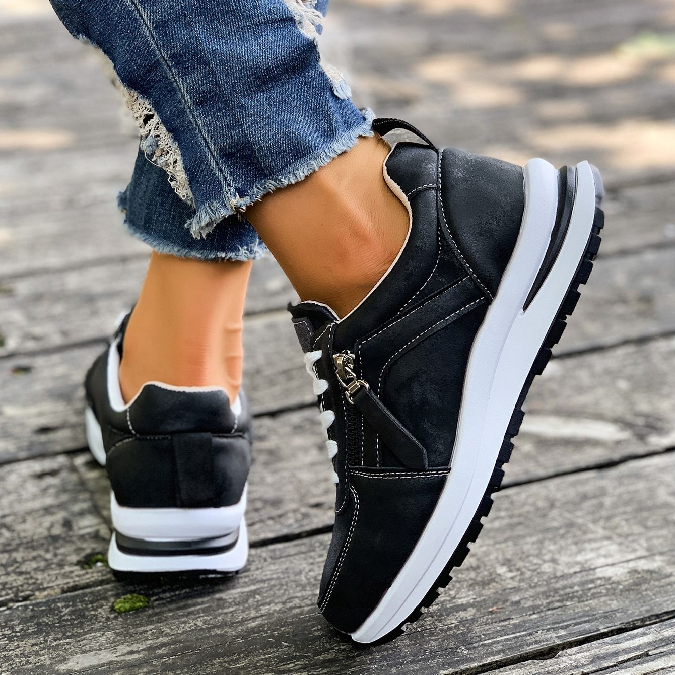 🔥Clearance Sale 60% OFF - Waterproof Orthopedic Comfortable Sneakers