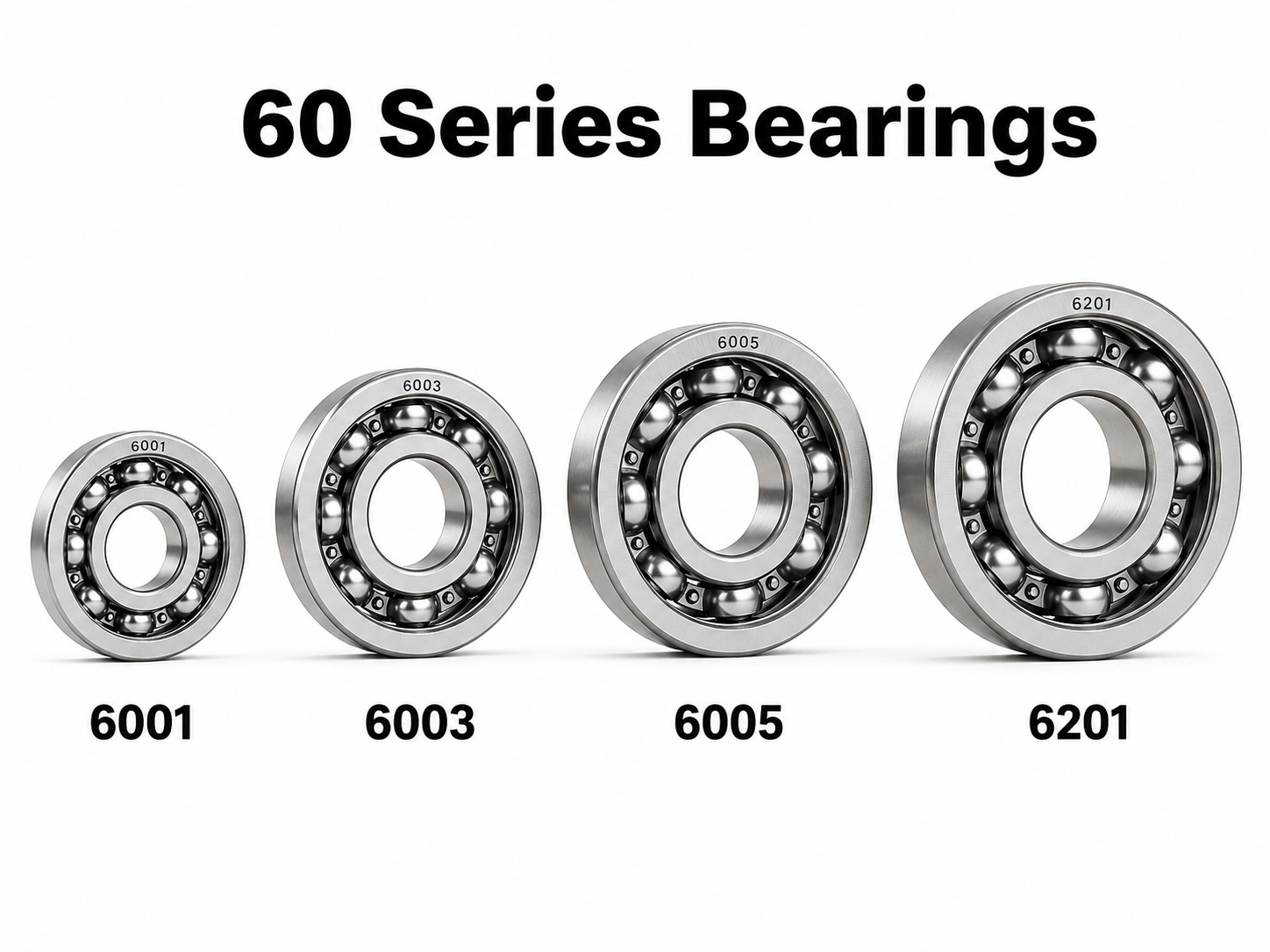 6001 6201 High-precision, high-temperature resistant stainless steel precision bearings 